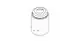 DORNBRACHT-xSTAM-Haube-ERSATZTEILE-091102129-D-52-x-72-mm-Chrom-091102129-00 gallery number 1